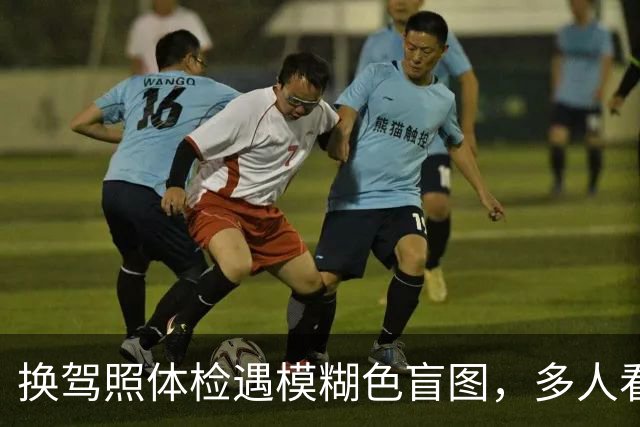换驾照体检遇模糊色盲图，多人看错引发讨论