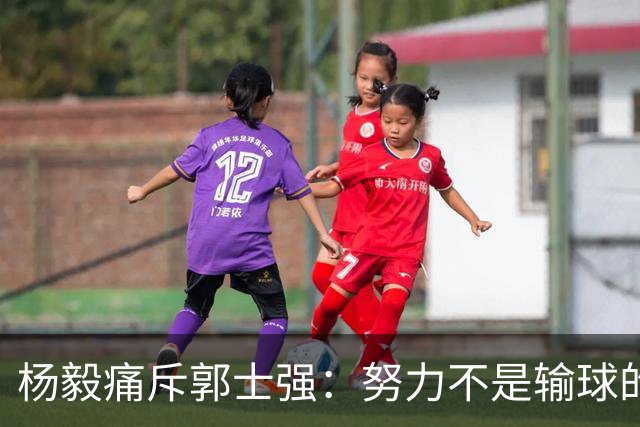 杨毅痛斥郭士强：努力不是输球的借口，必须面对现实